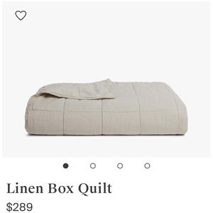 Parachute Linen Box Quilt